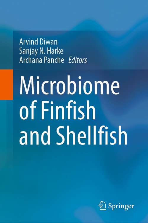 Book cover of Microbiome of Finfish and Shellfish (1st ed. 2023)
