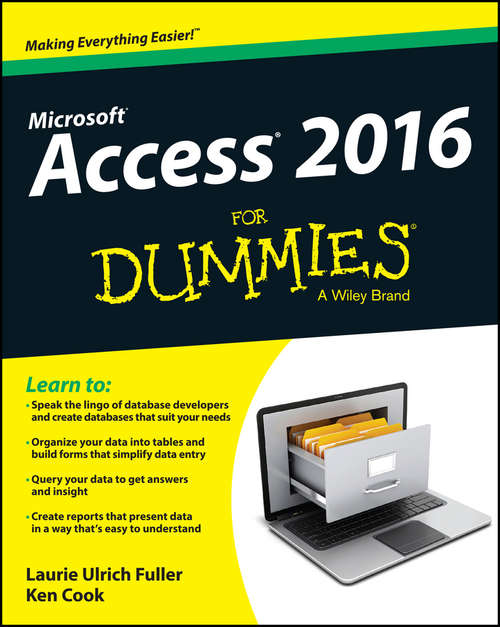 Book cover of Access 2016 For Dummies