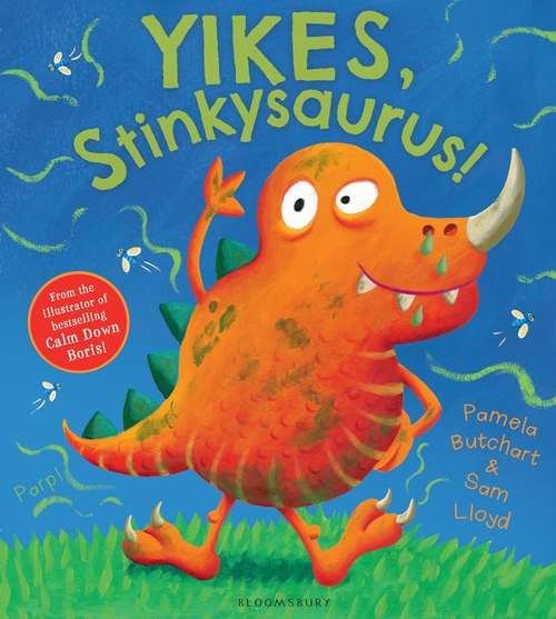 Book cover of Yikes, Stinkysaurus!
