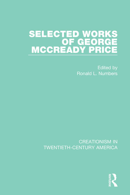 Book cover of Selected Works of George McCready Price