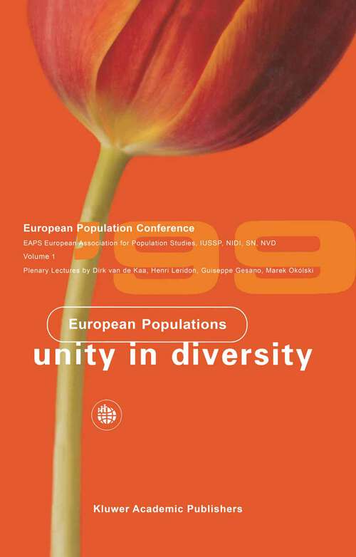 Book cover of European Populations: Unity in Diversity (1999) (European Studies of Population #6)