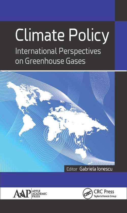 Book cover of Climate Policy: International Perspectives on Greenhouse Gases