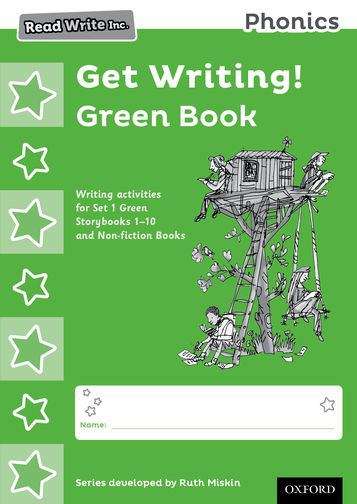 Book cover of Read Write Inc. Phonics: Get Writing! Green Book (PDF)