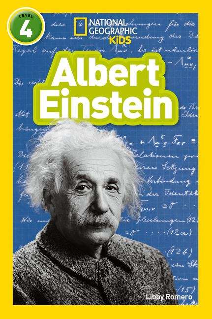 Book cover of Albert Einstein: Level 4 (PDF) (National Geographic Readers Ser.)