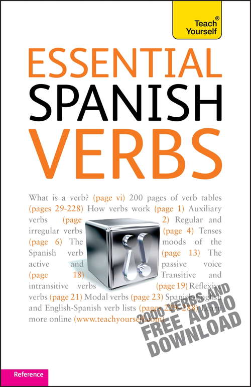 Book cover of Essential Spanish Verbs: Teach Yourself (Teach Yourself Language Reference)