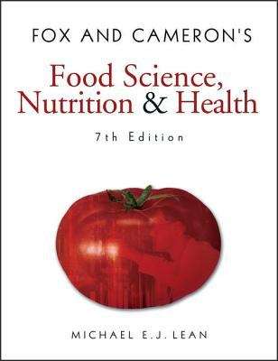 Book cover of Fox And Cameron's Food Science, Nutrition And Health (PDF)