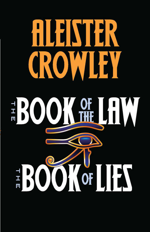 Book cover of The Book of the Law and The Book of Lies