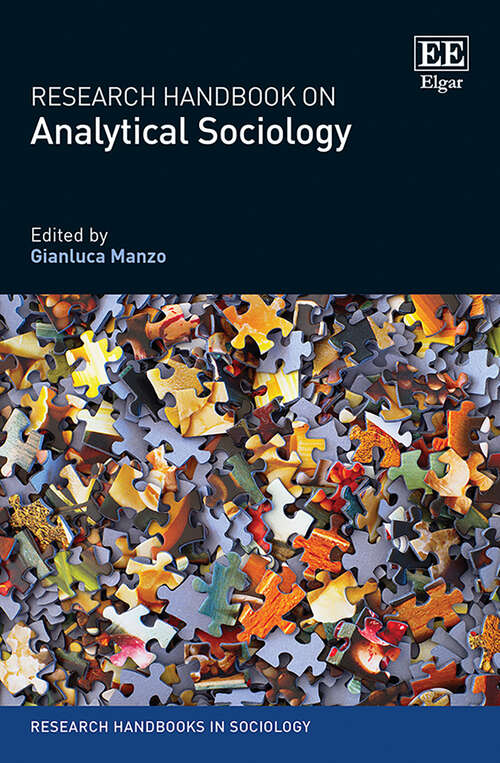 Book cover of Research Handbook on Analytical Sociology (Research Handbooks in Sociology series)