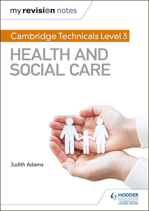 Book cover of My Revision Notes: Cambridge Technicals Level 3 Health and Social Care: Cambridge Technicals Level 3 Health And Social Care Epub