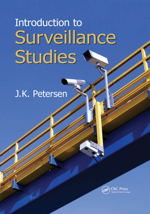 Book cover of Introduction to Surveillance Studies