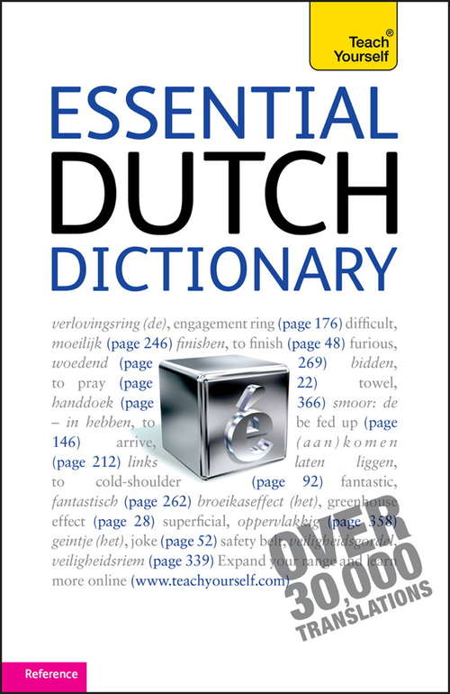 Book cover of Essential Dutch Dictionary: Teach Yourself (3) (Teach Yourself Language Reference)