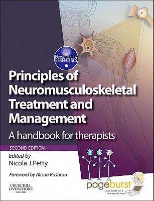 Book cover of Principles of Neuromusculoskeletal Treatment and Management: A Handbook for Therapists (PDF)