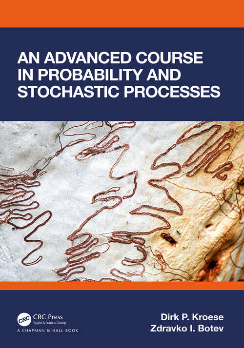 Book cover of An Advanced Course in Probability and Stochastic Processes