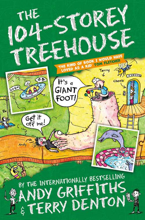 Book cover of The 104-Storey Treehouse: Diary (The Treehouse Books #8)