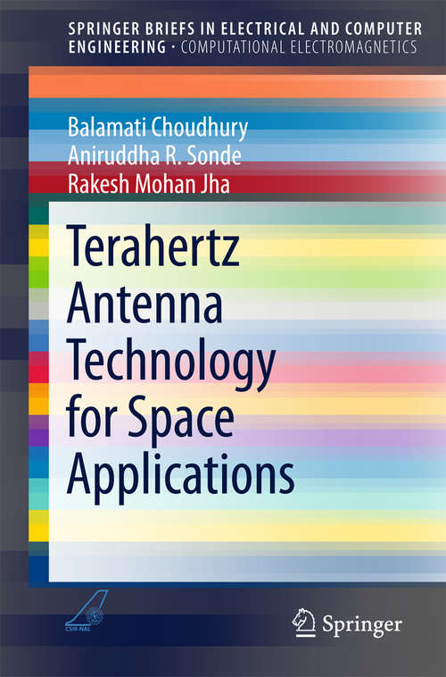 Book cover of Terahertz Antenna Technology for Space Applications (1st ed. 2016) (SpringerBriefs in Electrical and Computer Engineering)