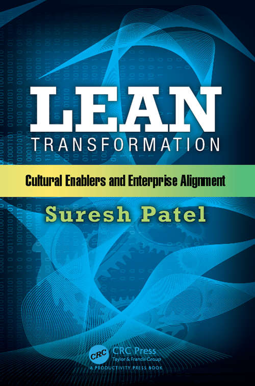 Book cover of Lean Transformation: Cultural Enablers and Enterprise Alignment