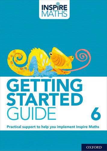Book cover of Inspire Maths: Getting Started Guide 6