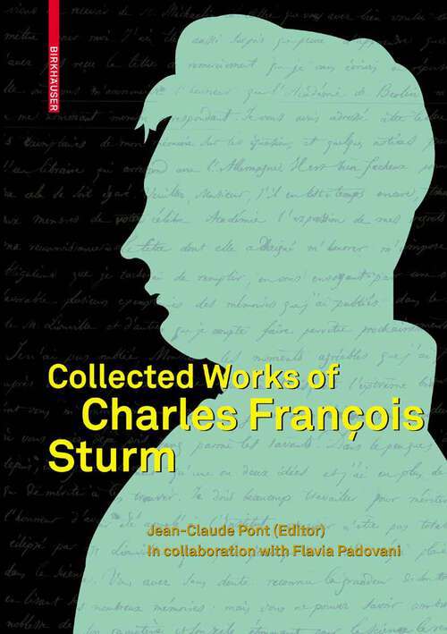 Book cover of Collected Works of Charles François Sturm (2009)