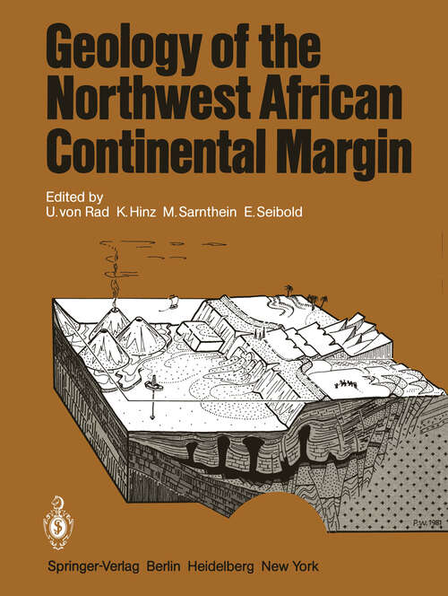 Book cover of Geology of the Northwest African Continental Margin (1982)