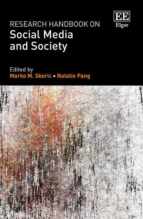 Book cover of Research Handbook on Social Media and Society