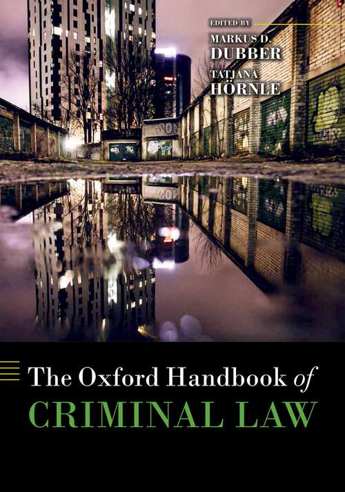 Book cover of The Oxford Handbook of Criminal Law (Oxford Handbooks)