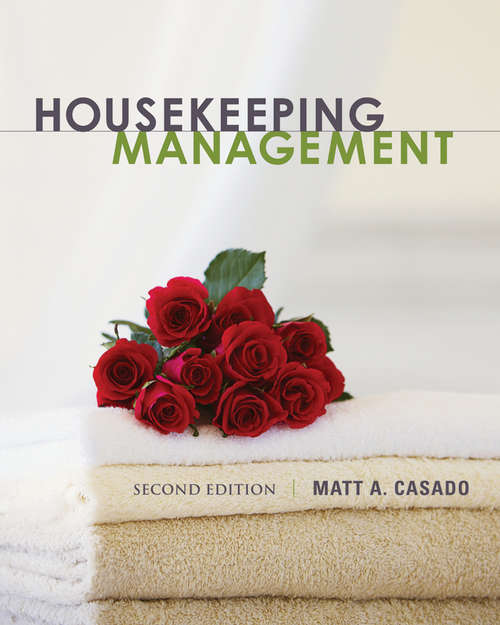 Book cover of Housekeeping Management