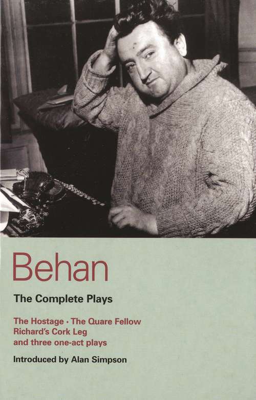Book cover of Behan Complete Plays
