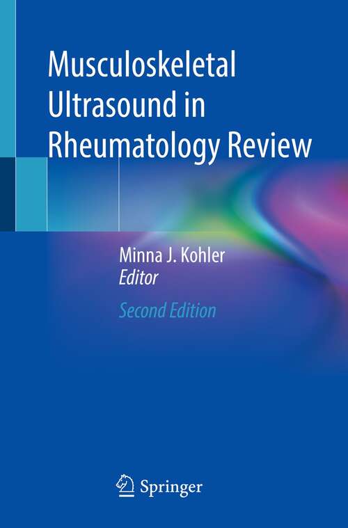 Book cover of Musculoskeletal Ultrasound in Rheumatology Review (2nd ed. 2021)