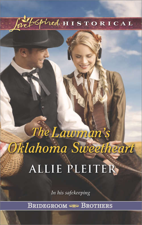Book cover of The Lawman's Oklahoma Sweetheart: Lone Star Heiress The Lawman's Oklahoma Sweetheart The Gentleman's Bride Search Family On The Range (ePub First edition) (Bridegroom Brothers #3)