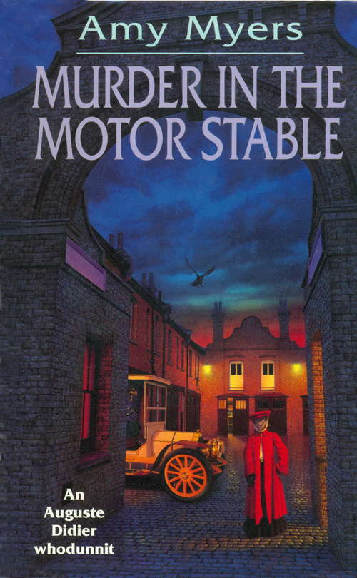 Book cover of Murder In The Motor Stable (Auguste Didier Mystery 9): (Auguste Didier Mystery 9)