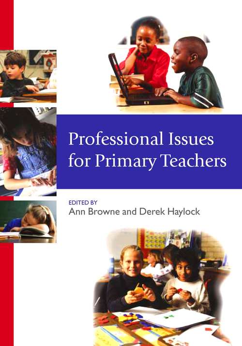 Book cover of Professional Issues for Primary Teachers (PDF)