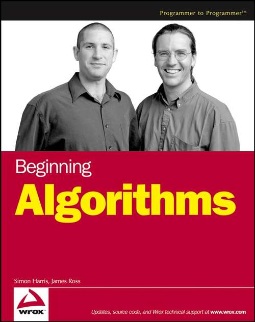 Book cover of Beginning Algorithms