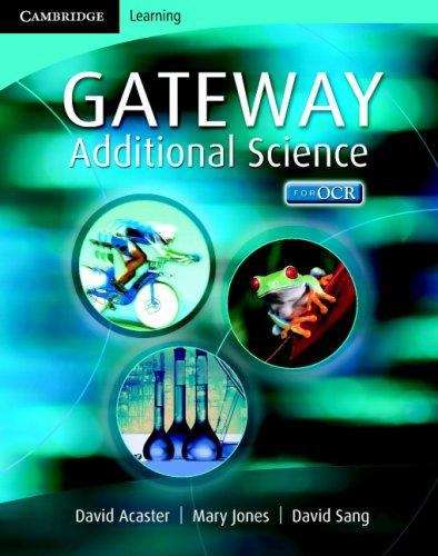 Book cover of Cambridge Gateway Additional Science for OCR (PDF)