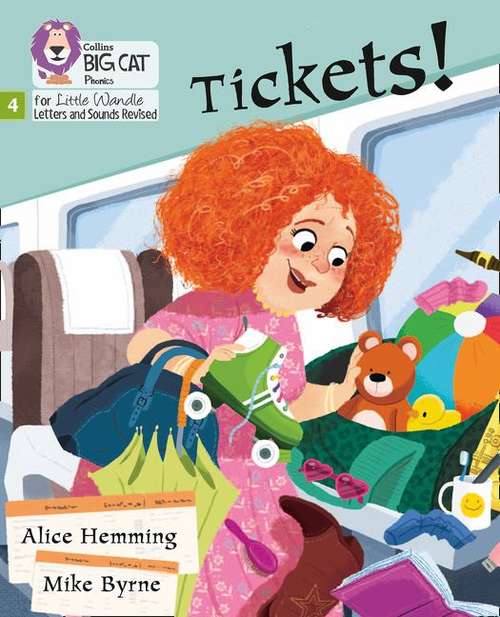Book cover of Tickets! (PDF): Phase 4 (Big Cat Phonics For Little Wandle Letters And Sounds Revised)