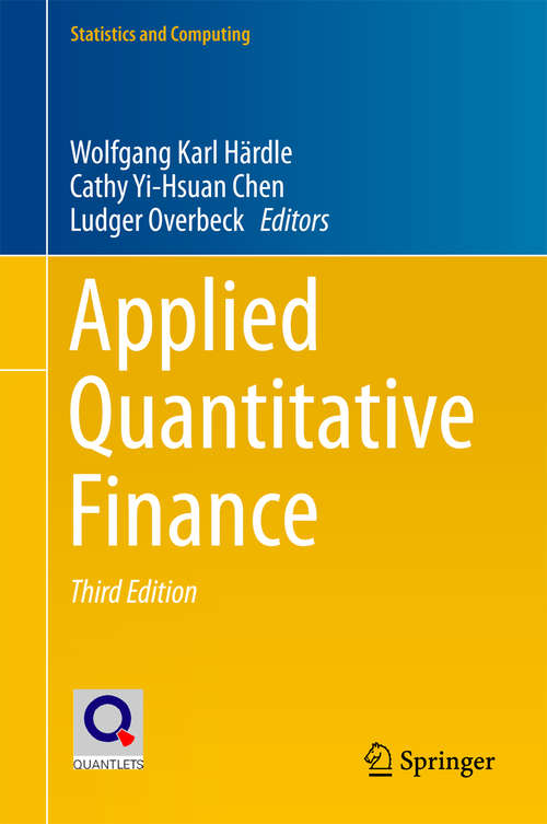 Book cover of Applied Quantitative Finance (3rd ed. 2017) (Statistics and Computing)