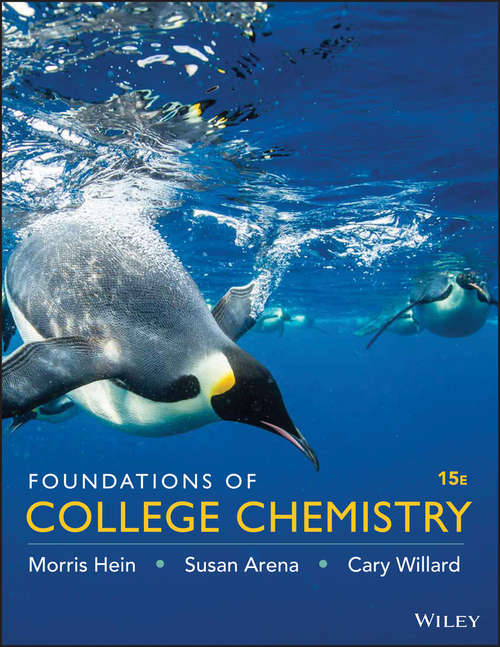 Book cover of Foundations of College Chemistry