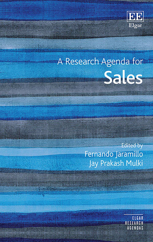 Book cover of A Research Agenda for Sales (Elgar Research Agendas)