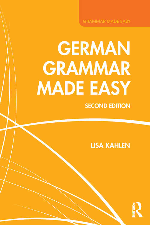 Book cover of German Grammar Made Easy (2) (Grammar Made Easy)