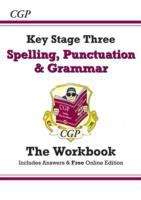 Book cover of Spelling, Punctuation and Grammar for KS3 - Workbook (PDF)