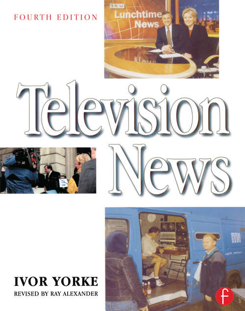 Book cover of Television News