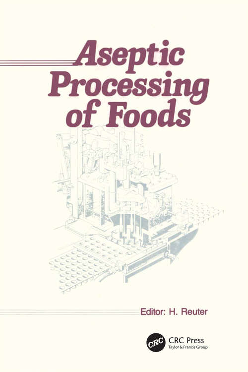 Book cover of Aseptic Processing of Foods