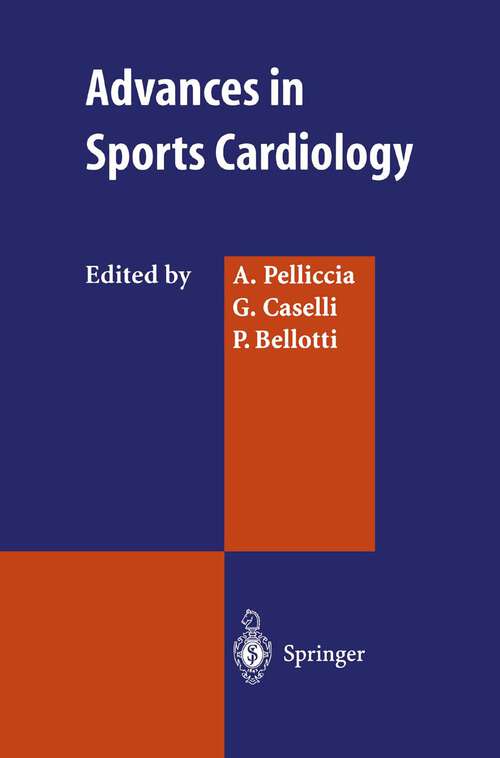 Book cover of Advances in Sports Cardiology (1997)