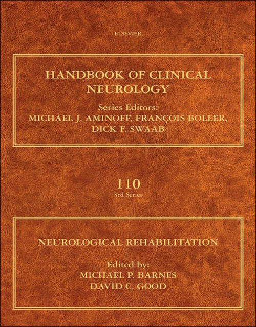 Book cover of Neurological Rehabilitation (ISSN: Volume 110)