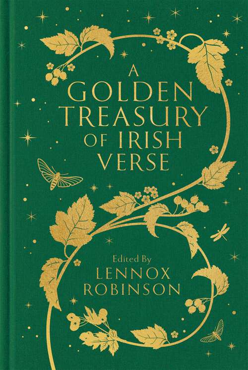 Book cover of A Golden Treasury of Irish Verse