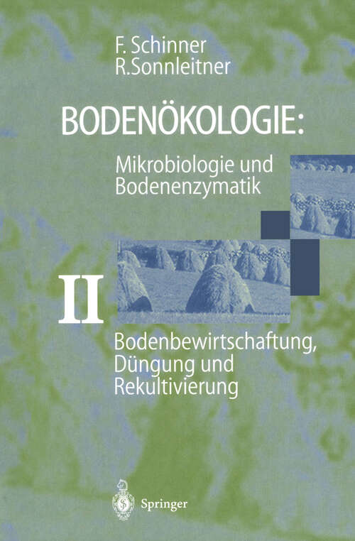 Book cover of Bodenbewirtschaftung, Düngung und Rekultivierung (1996)