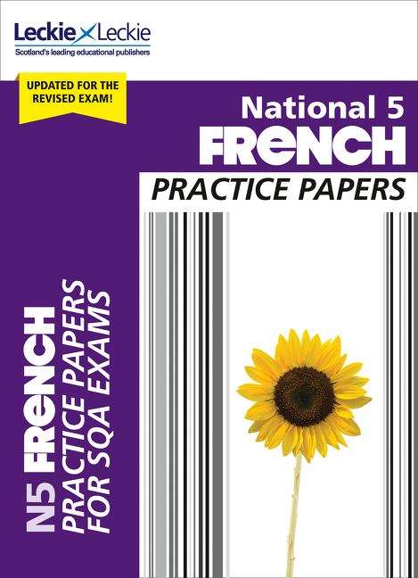 Book cover of National 5 French Practice Papers For Sqa Exams (PDF)
