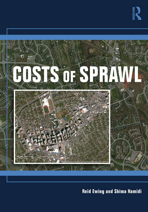 Book cover of Costs of Sprawl