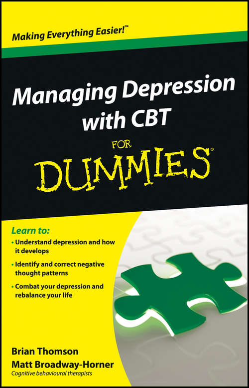 Book cover of Managing Depression with CBT For Dummies