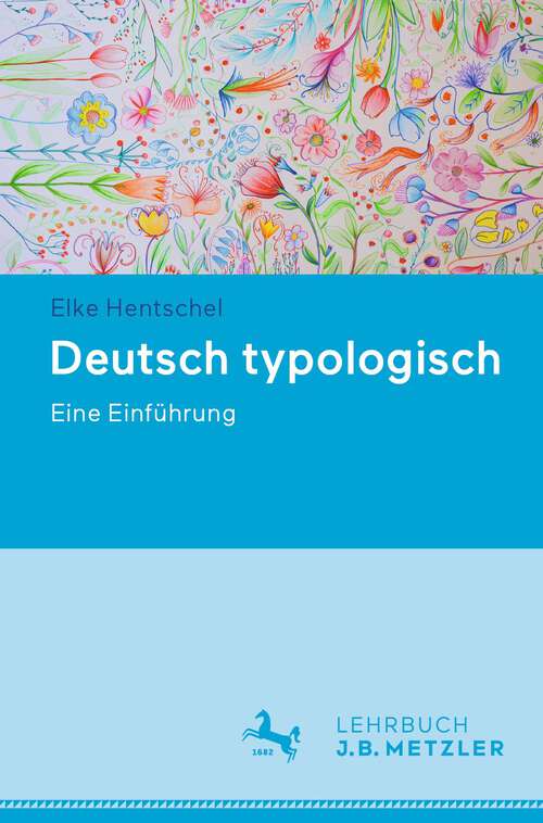 Book cover of Deutsch typologisch: Eine Einführung (1. Aufl. 2023)
