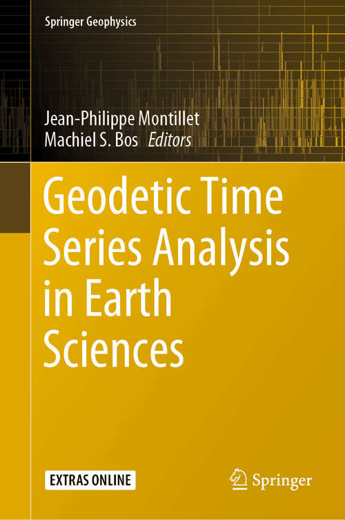 Book cover of Geodetic Time Series Analysis in Earth Sciences (1st ed. 2020) (Springer Geophysics)